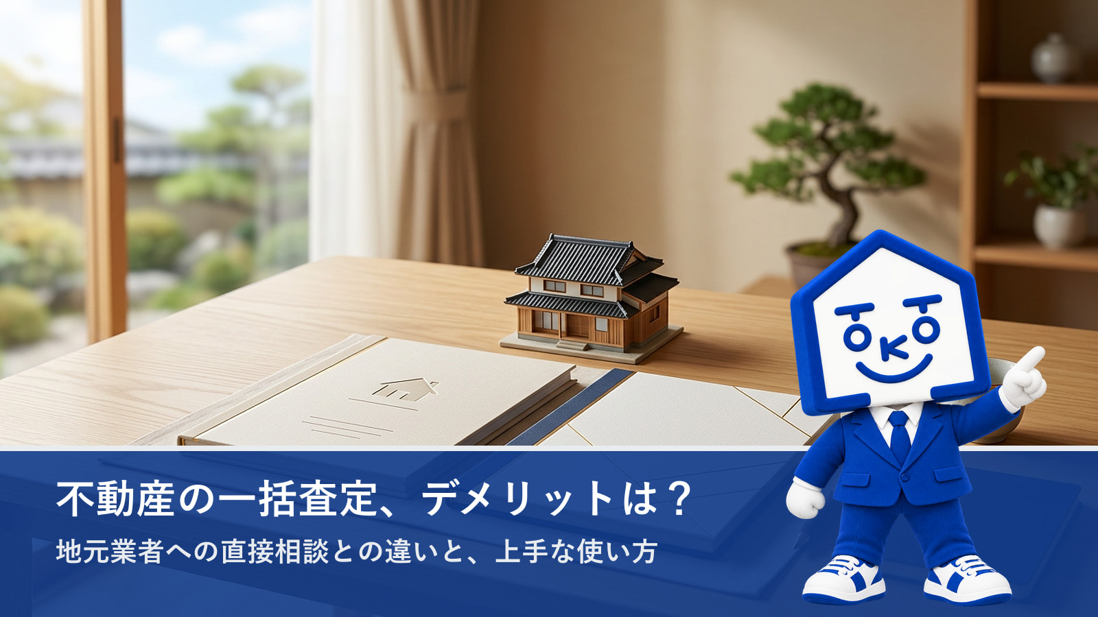 不動産の一括査定、デメリットは?地元業者への直接相談との違いの画像