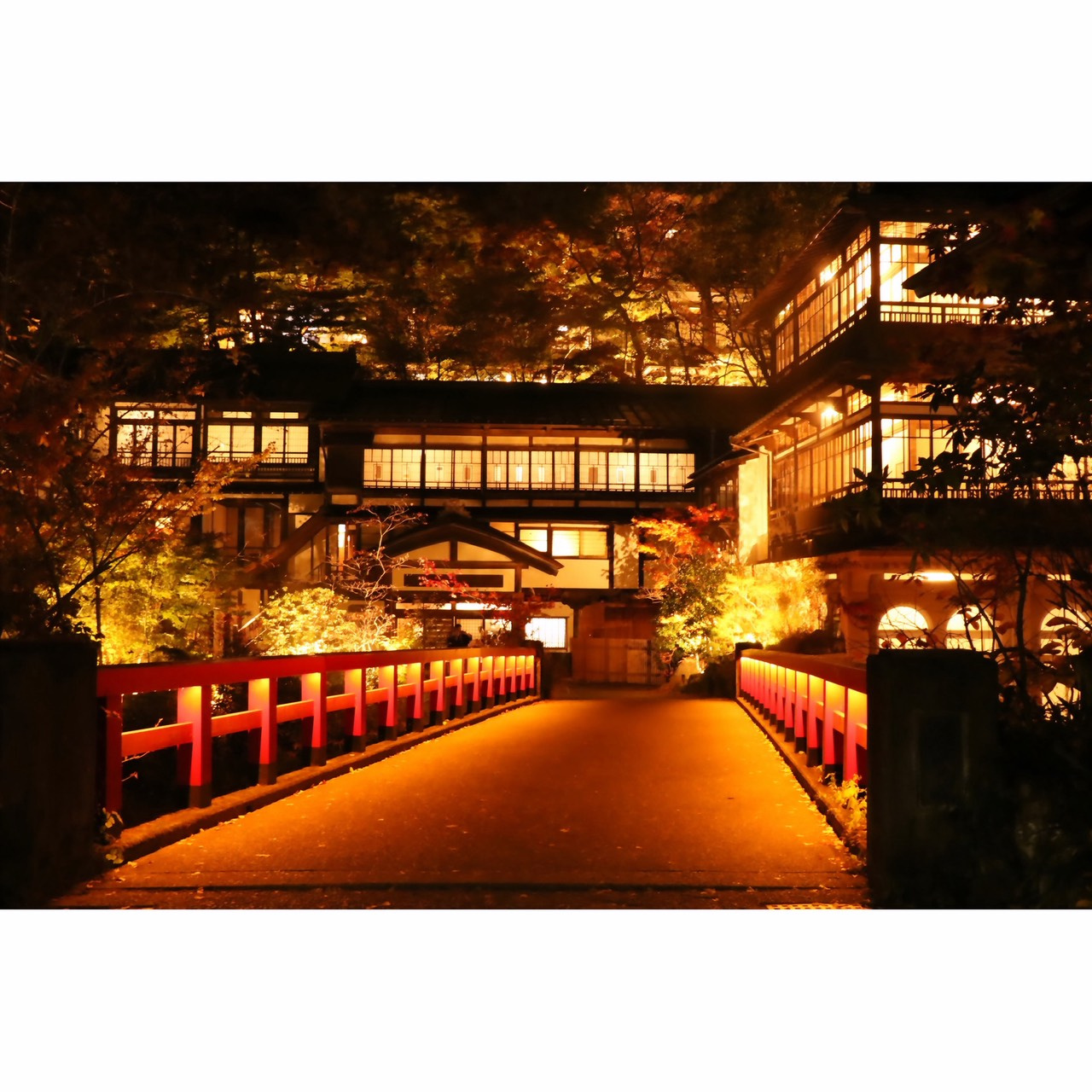 夜の四万温泉へ！一人ドライブに行ってきました♪の画像