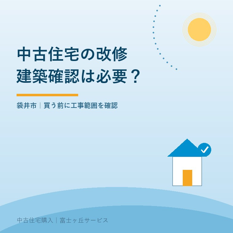 袋井市の中古住宅購入で大規模リフォームの建築確認を考える記事の表紙