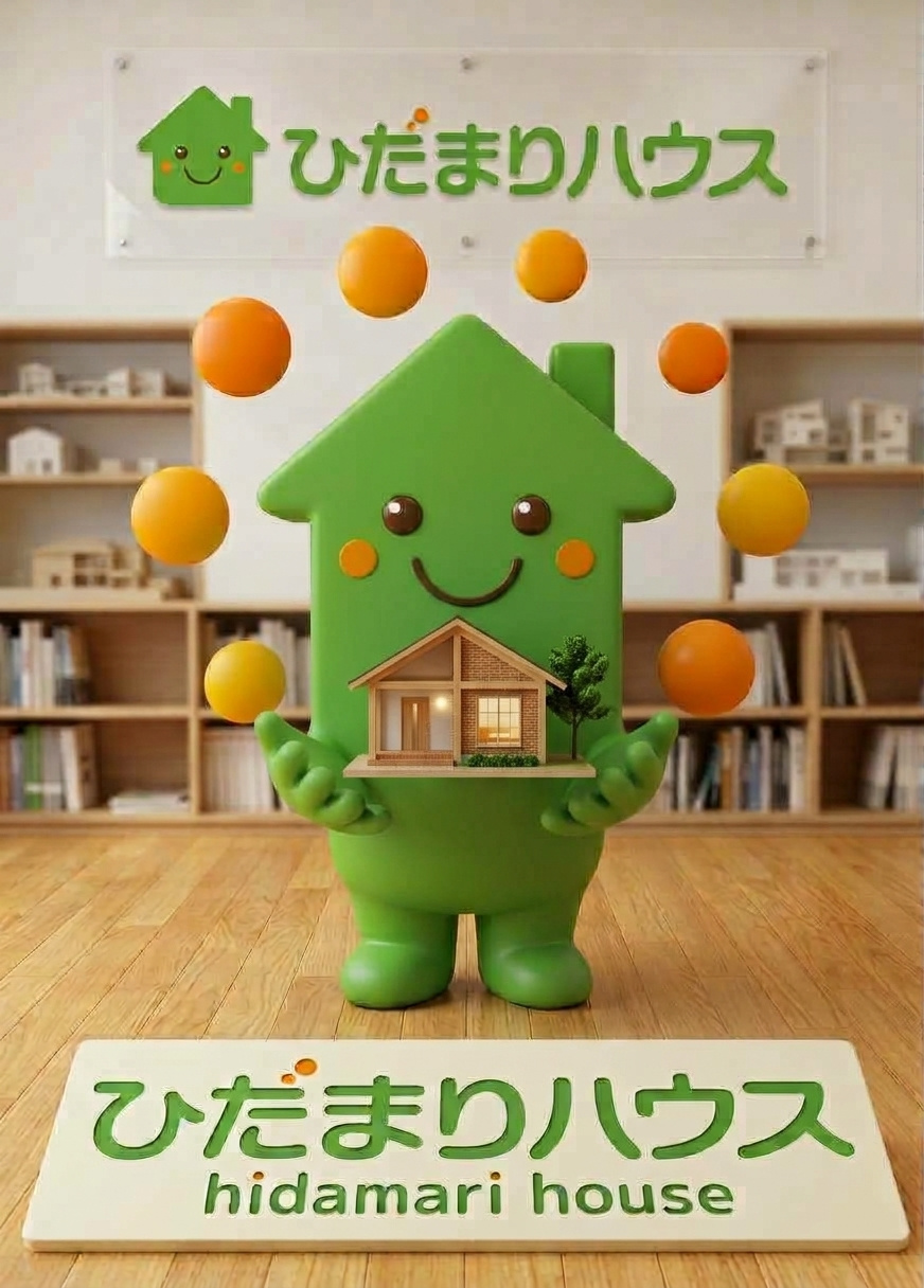 ひだまりハウスのロゴを、、、の画像