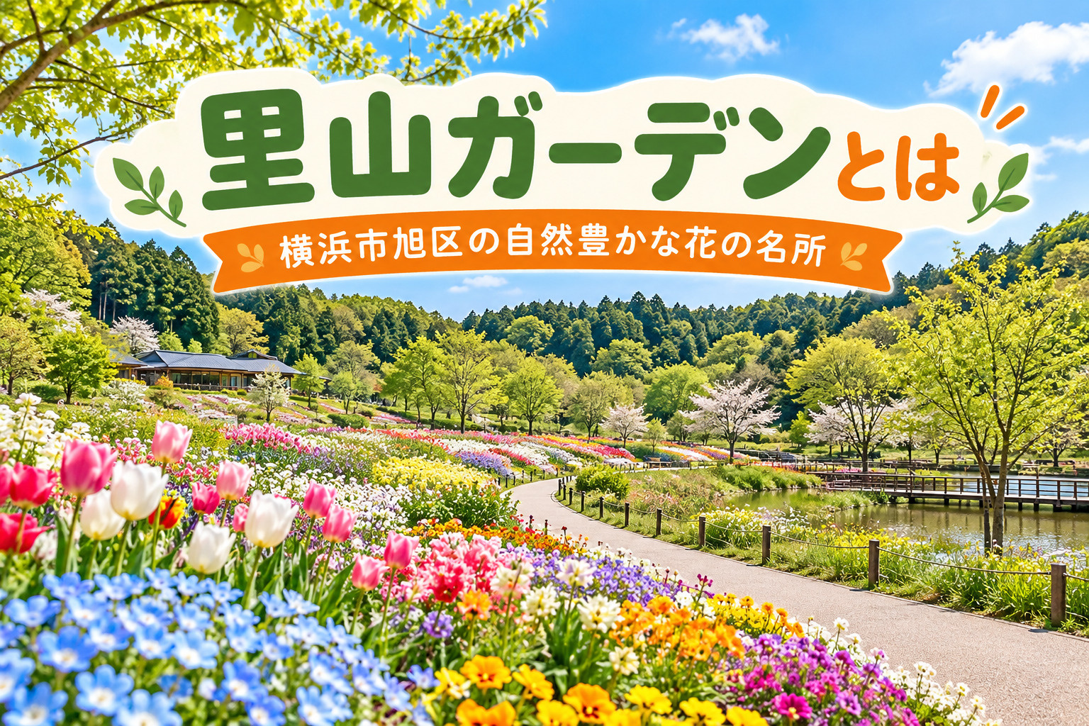 横浜市旭区「里山ガーデン」｜四季折々の花々と自然を満喫できる人気スポットの画像