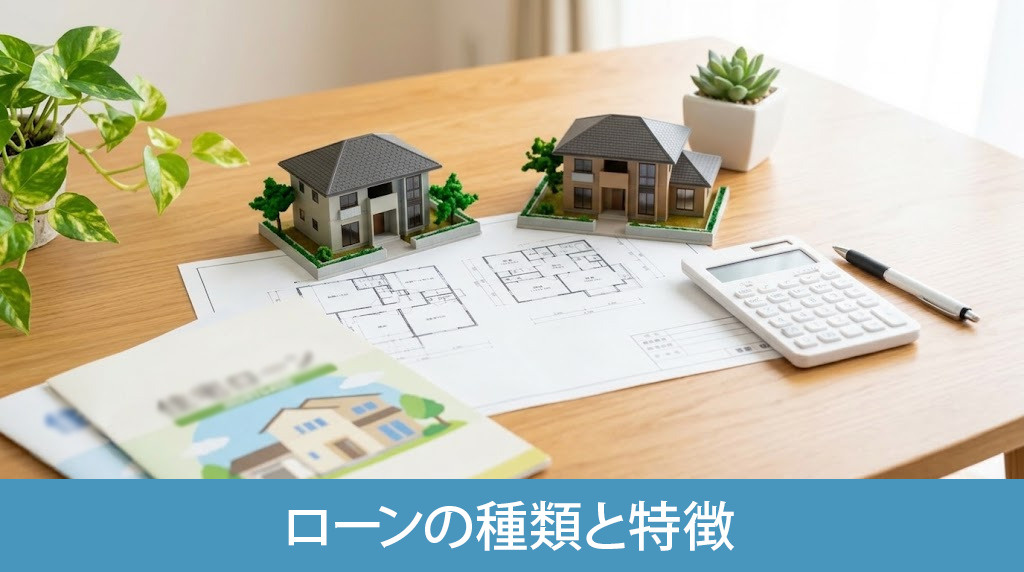 家の建て替えで利用できるローンの種類と特徴