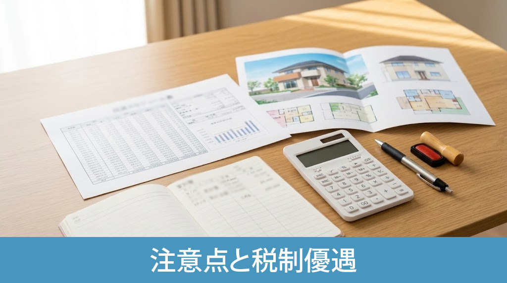  ローン利用前に確認すべき注意点と税制優遇