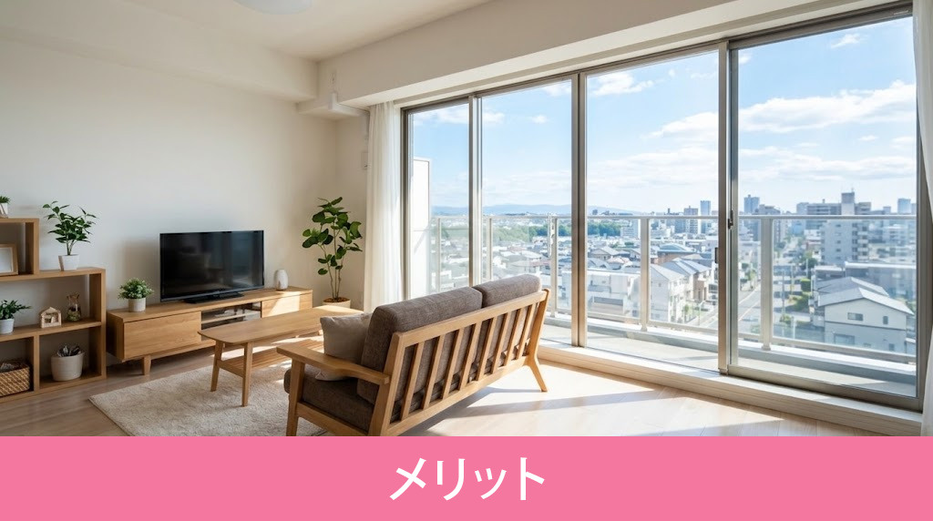 アパートの最上階を選んで住むメリット
