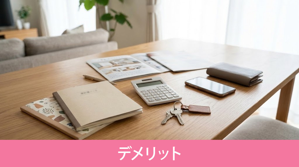 賃貸セカンドハウスのデメリット