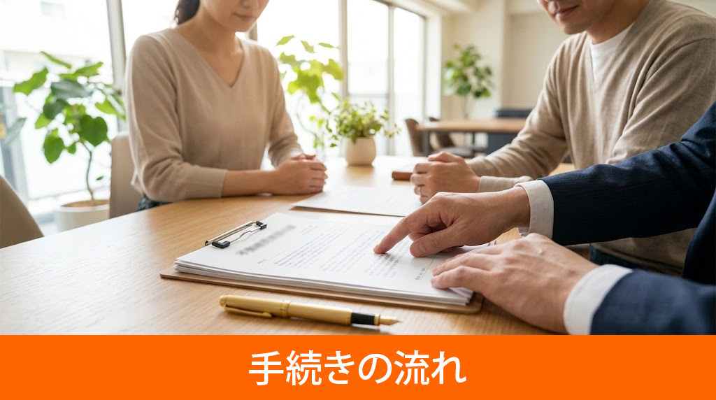 査定から引渡しまでの手続きの流れ