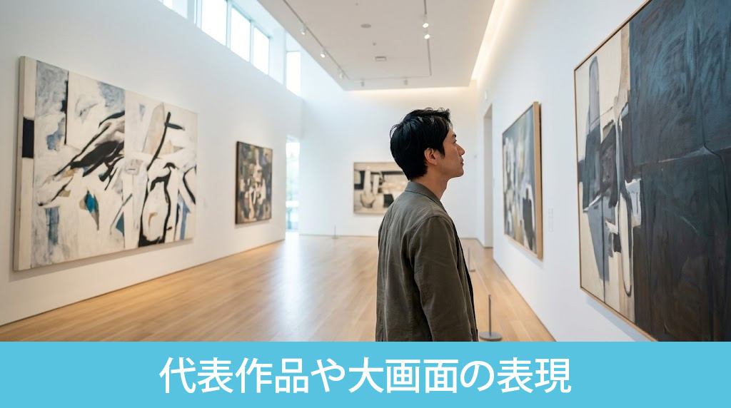 「龍子記念館」で鑑賞できる代表作品や大画面の表現