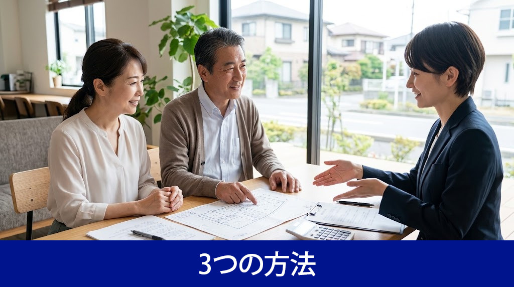 未接道物件を円滑に売却する3つの方法