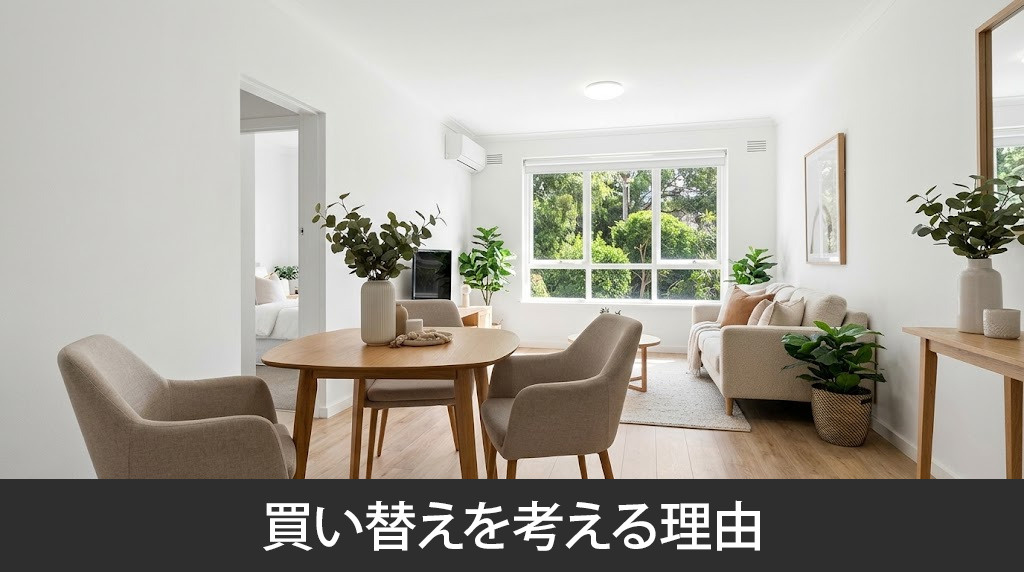 老後のダウンサイジングの買い替えを考える理由