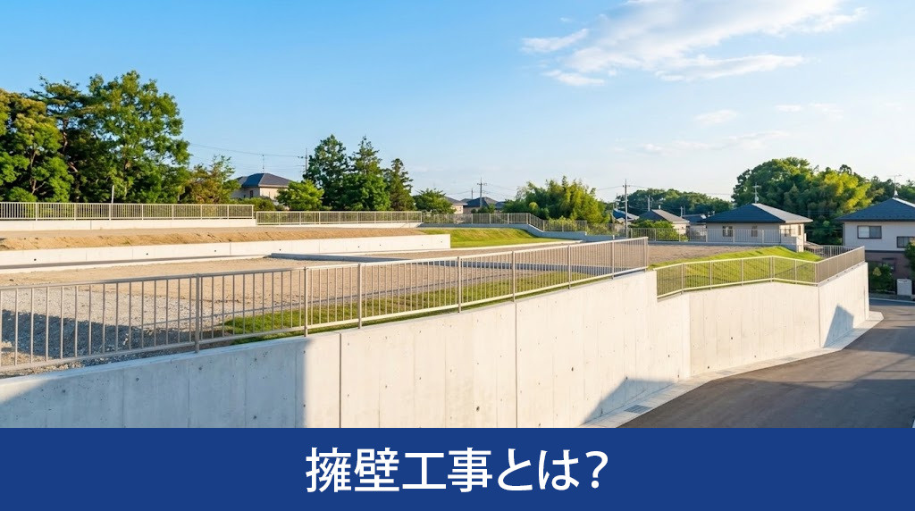 土地の擁壁工事とは？