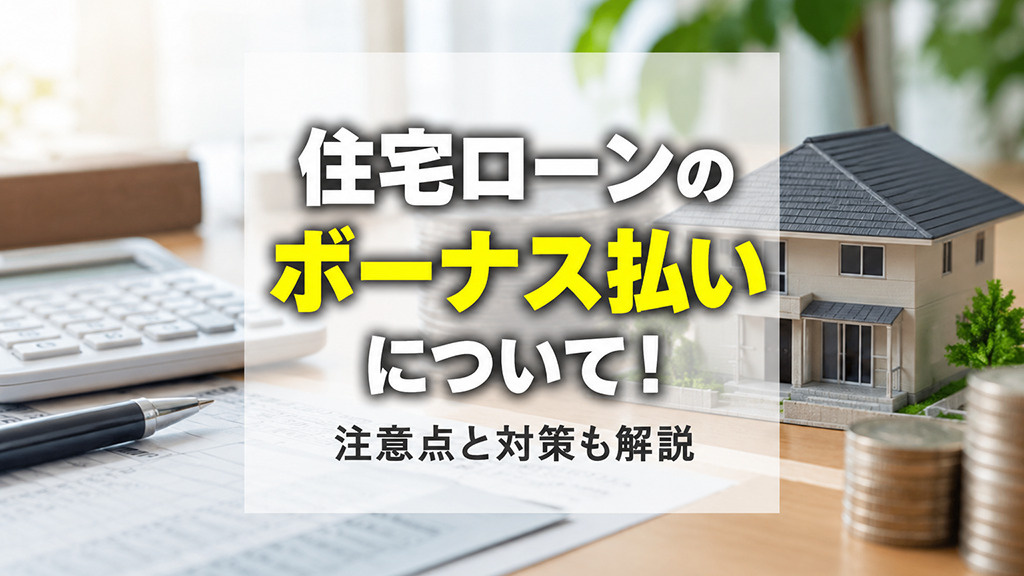 住宅ローンのボーナス払いについて！注意点と対策も解説