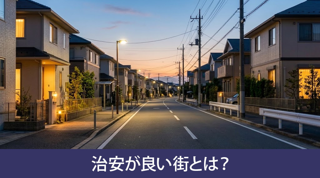 女性にとって治安が良い街とは？