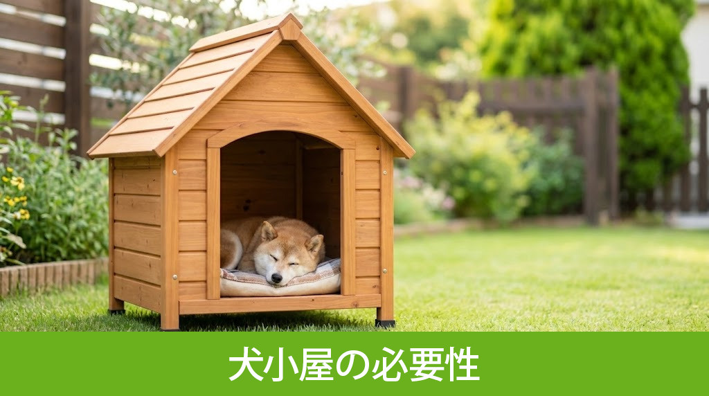 愛犬の安心と快適な睡眠を守る犬小屋の必要性