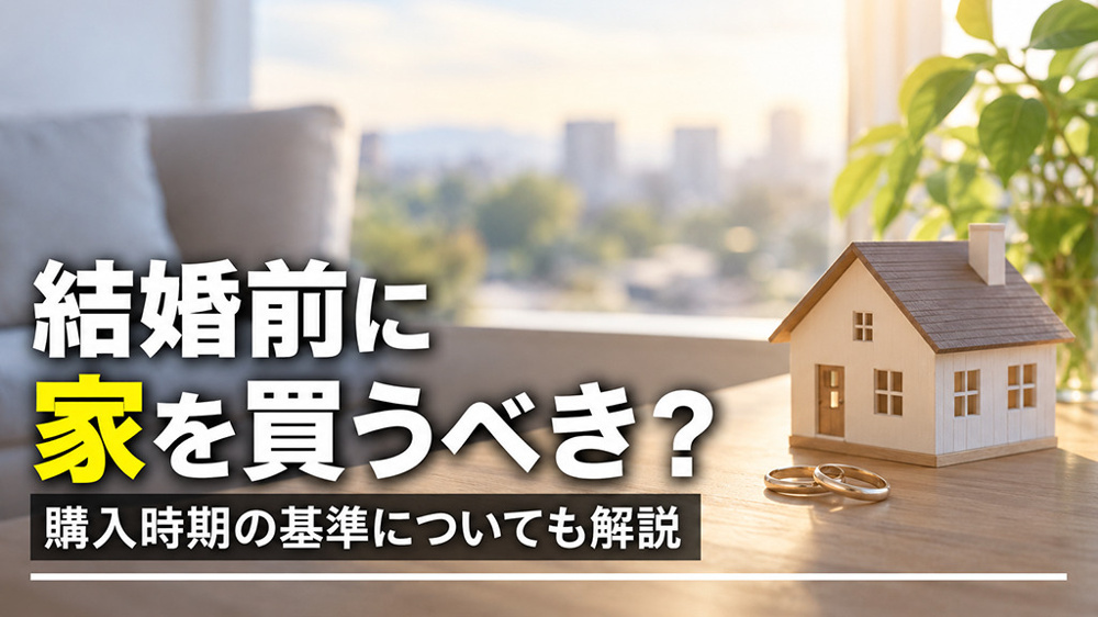 結婚前に家を買うべき？購入時期の基準についても解説の画像
