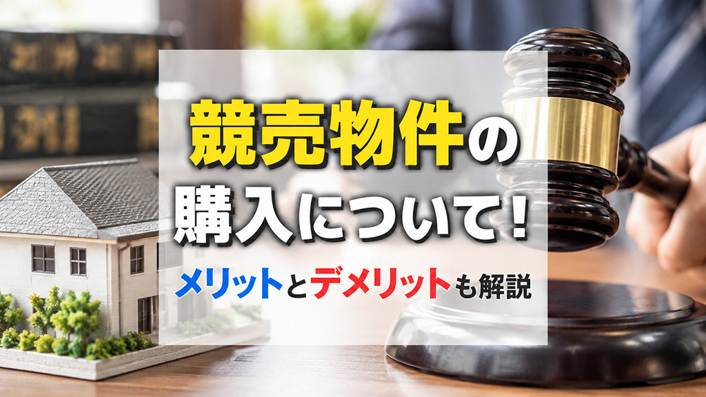 競売物件の購入について！メリットとデメリットも解説の画像