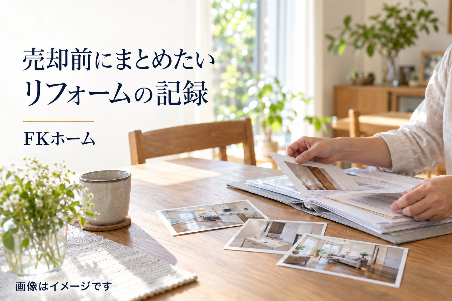 家を売る前に、リフォーム履歴はどこまでまとめる?資料がないときの準備の画像