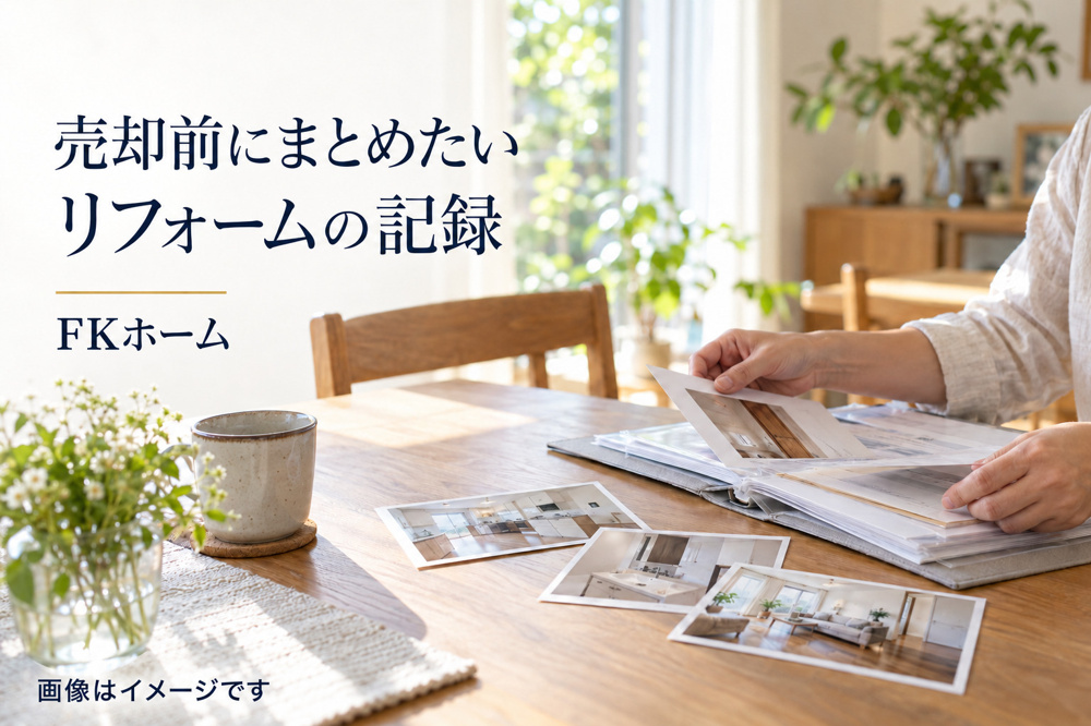 家を売る前に、リフォーム履歴はどこまでまとめる？資料がないときの準備の画像
