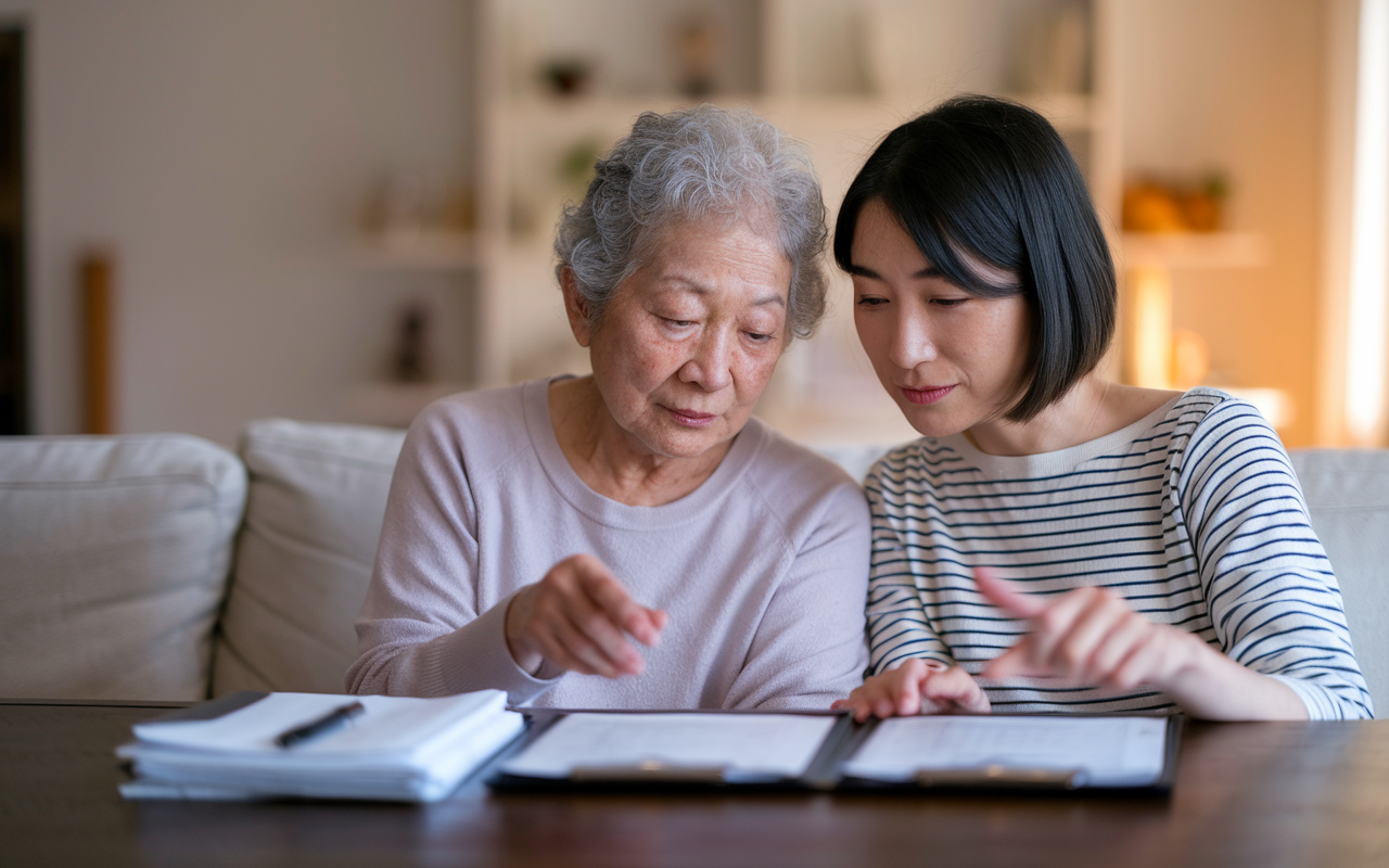 成年後見人制度の手続きの流れを解説！元気なうちにできる対策を家族で確認しようの画像