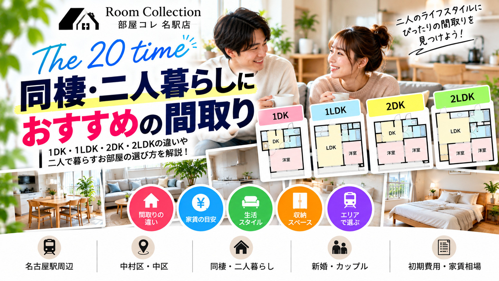 21「1LDKで二人暮らしはできる?」の画像