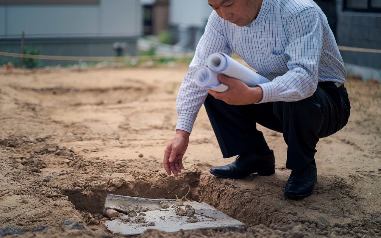 更地販売で地中埋設物が見つかったら?費用負担の考え方と売主が確認すべきポイントの画像