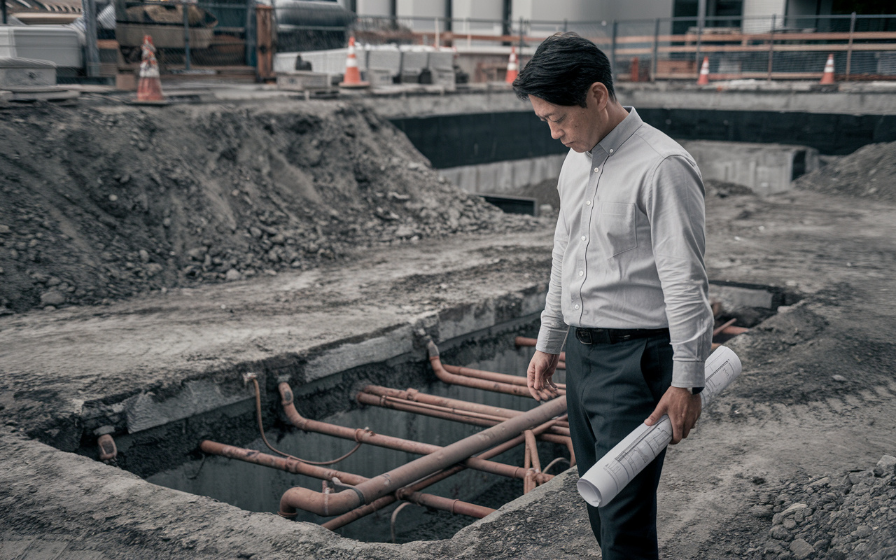 駐車場造成前に確認したい地中埋設物?撤去費用の相場を収益物件オーナー向けに解説の画像