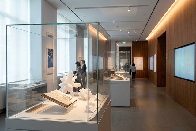 「たばこと塩の博物館」の常設展示の内容