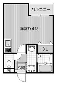 REGIES八尾駅前202 間取り図