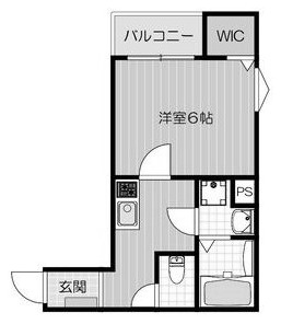 REGIES八尾駅前203 間取り図