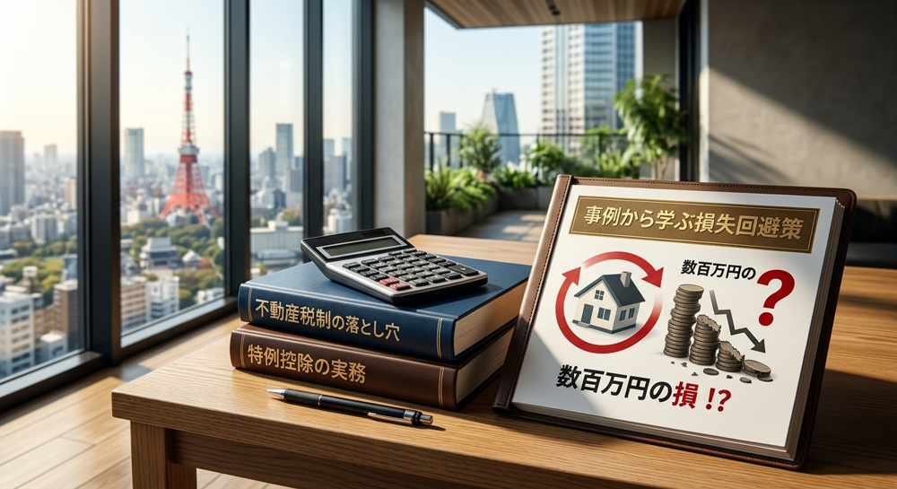 【知らないと数百万円の損！？】不動産購入・売却・賃貸で陥りがちな「税金・特例の落とし穴」と節税実務を徹底解説の画像