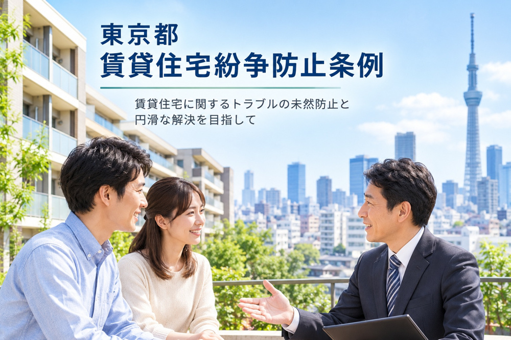 東京都賃貸住宅紛争防止条例とは？わかりやすく基礎から解説の画像