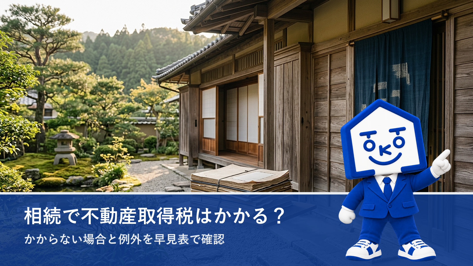 相続で不動産取得税はかかる?かからない場合と例外の画像