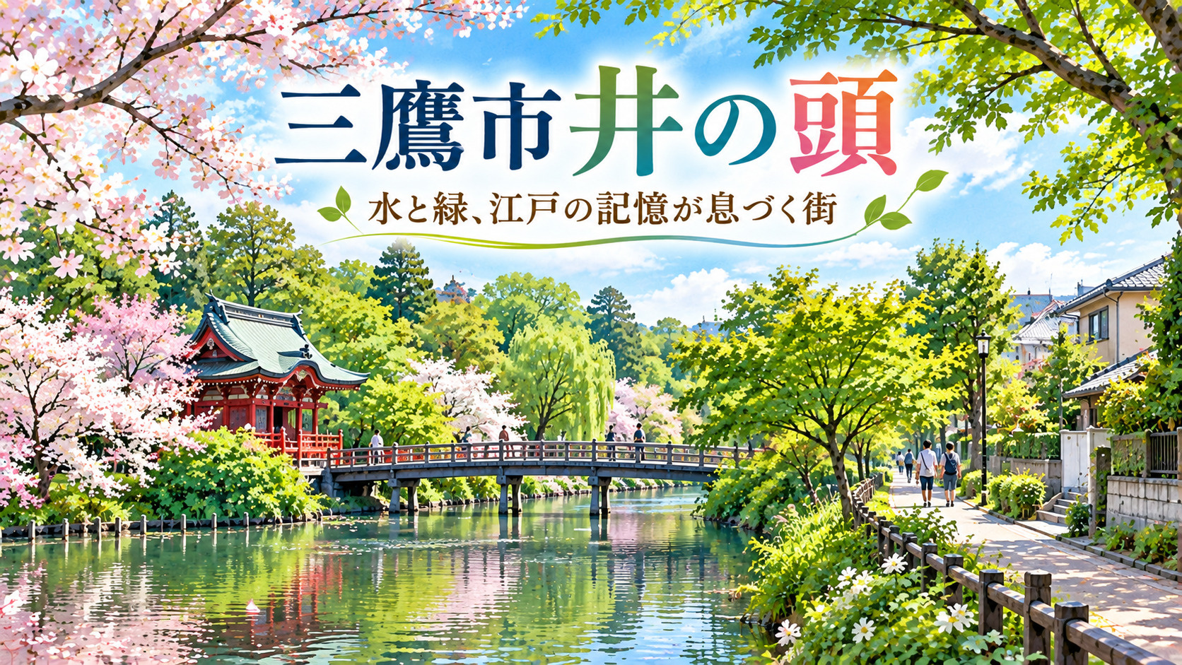 三鷹市井の頭の魅力を歩く 水と緑、江戸の記憶が息づく街の画像
