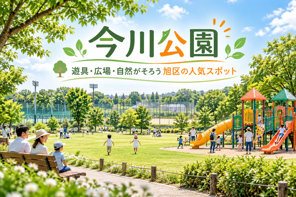 横浜市旭区「今川公園」は子どもから大人まで楽しめる！ 遊具・芝生広場・スポーツ施設が充実した自然豊かな公園の画像