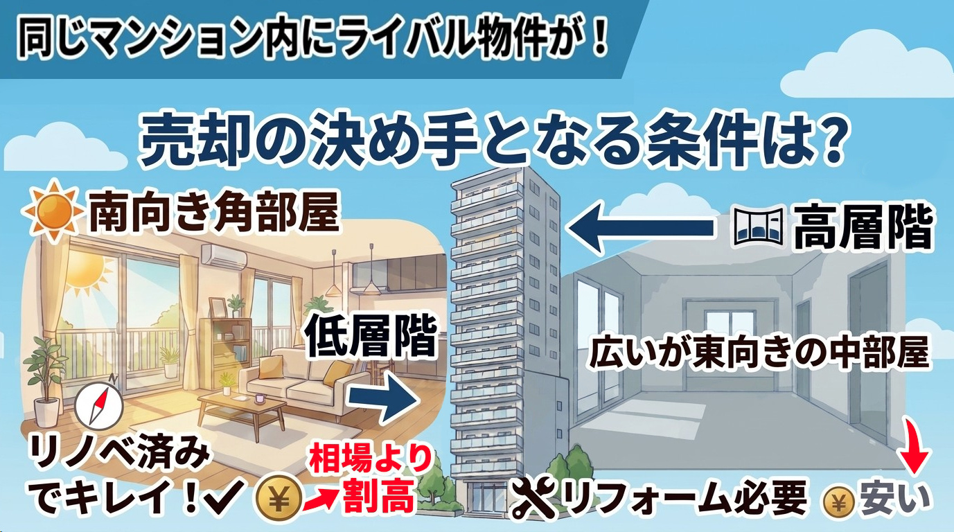 ライバルは200万円安くて広い物件!不利な条件から大逆転の早期売却を成立させた決め手とは?の画像