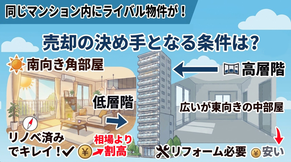 ライバルは200万円安くて広い物件！不利な条件から大逆転の早期売却を成立させた決め手とは？の画像