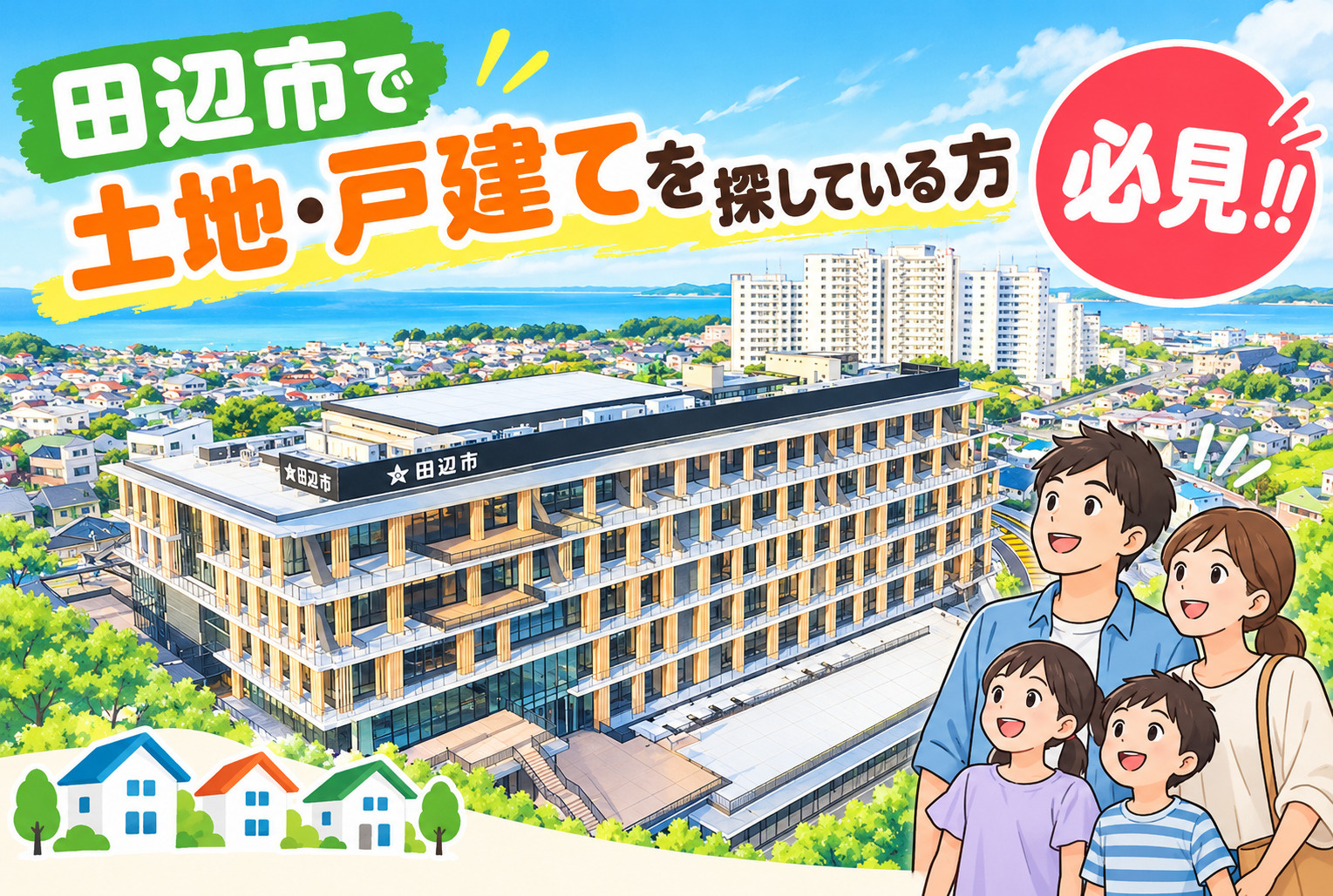 【和歌山県田辺市】理想の土地・戸建て探しなら「マコトの家さがしby真誠不動産株式会社」にお任せください！の画像