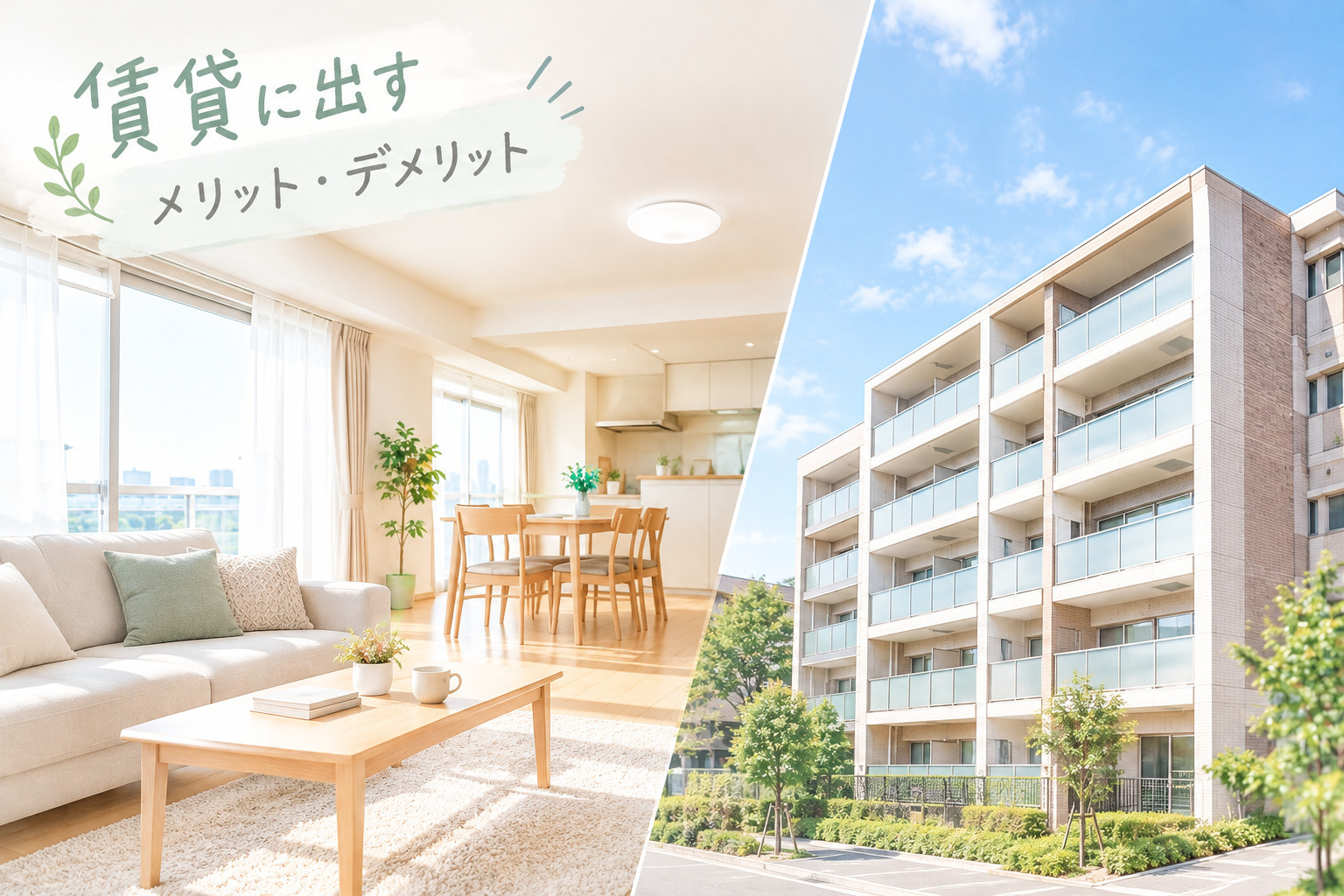 賃貸物件として活用する住宅のイメージ