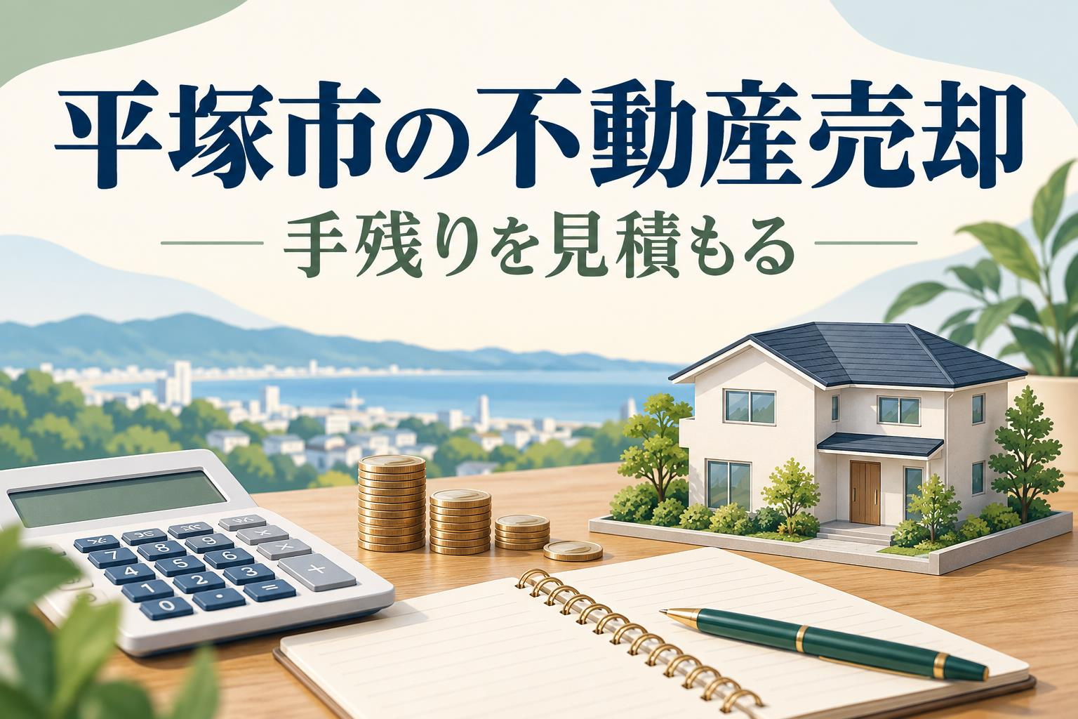 平塚市で家を売ったら手元にいくら残る?売却費用と支払時期の整理方法の画像