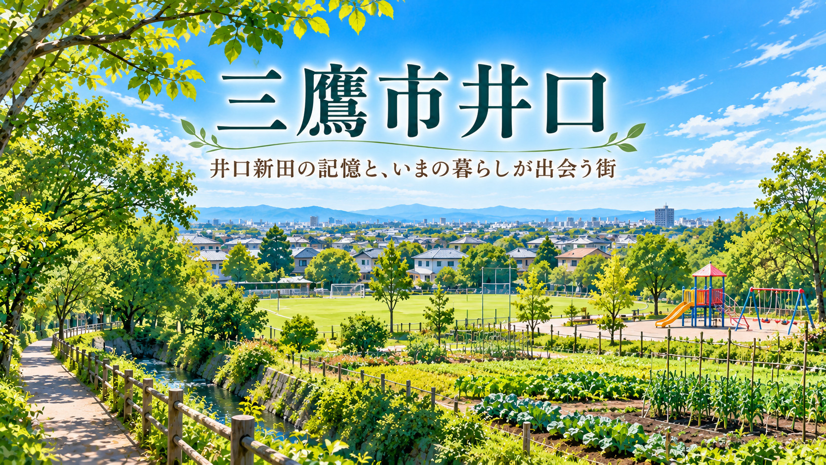 三鷹市井口 井口新田の記憶と、いまの暮らしが出会う街の画像