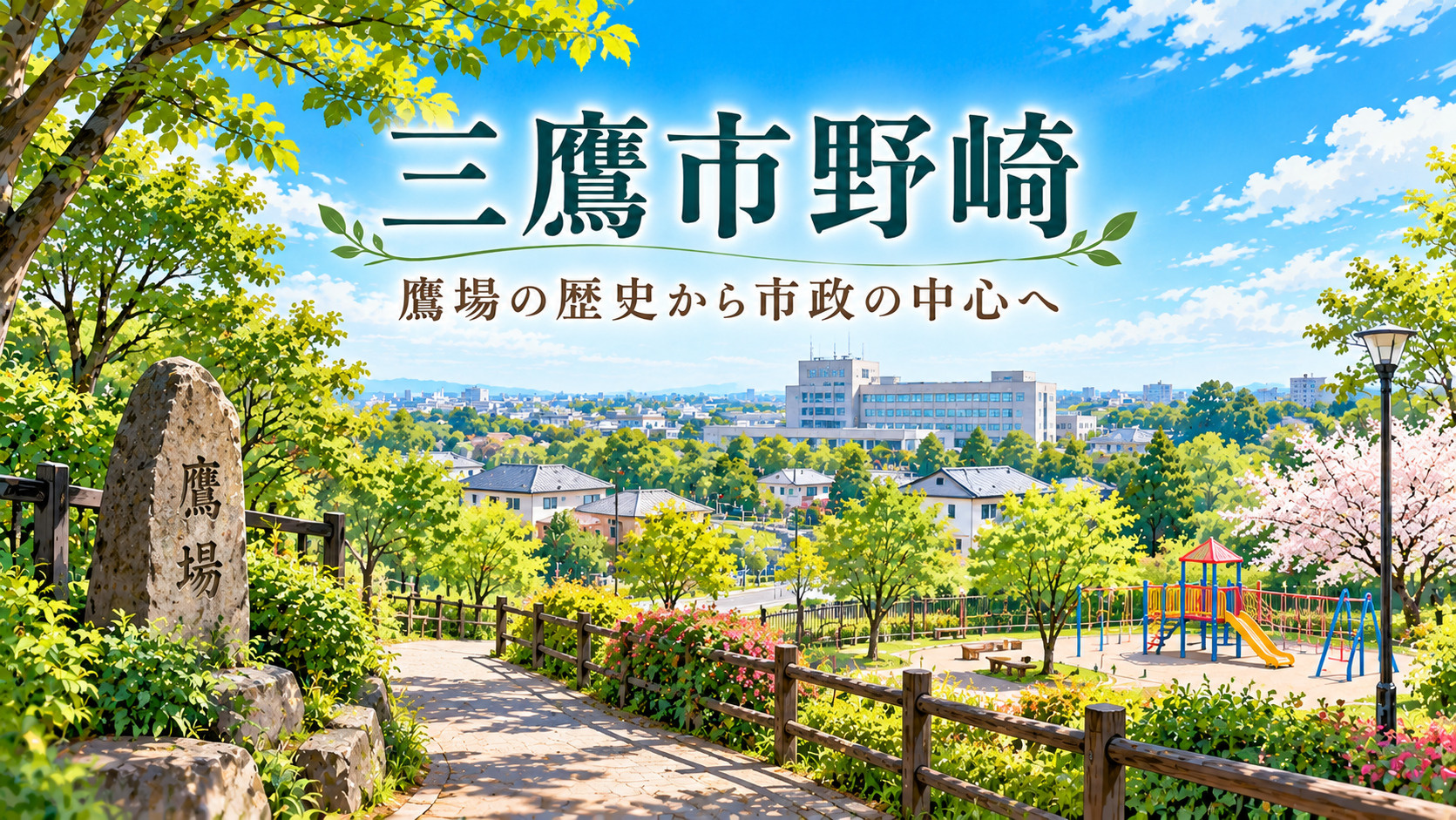三鷹市野崎|鷹場の歴史から市政の中心への画像
