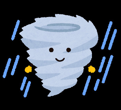 台風！の画像
