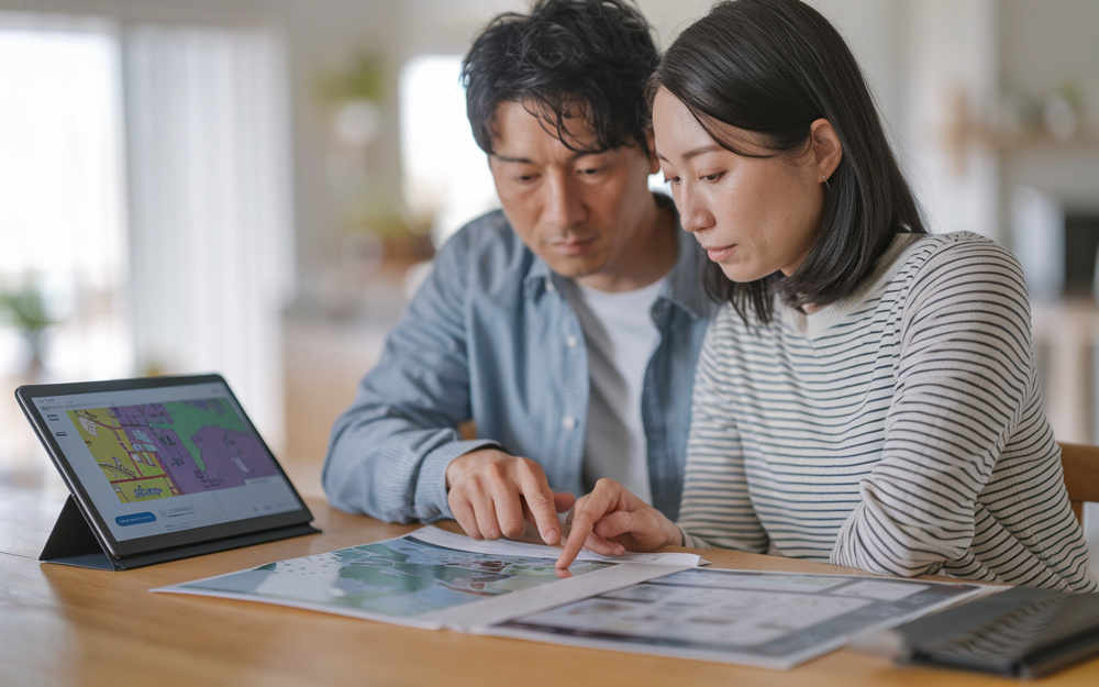 平塚市で家を買う前に確認したいハザードマップの見方│夫婦で安心して暮らせるエリア選びのコツの画像