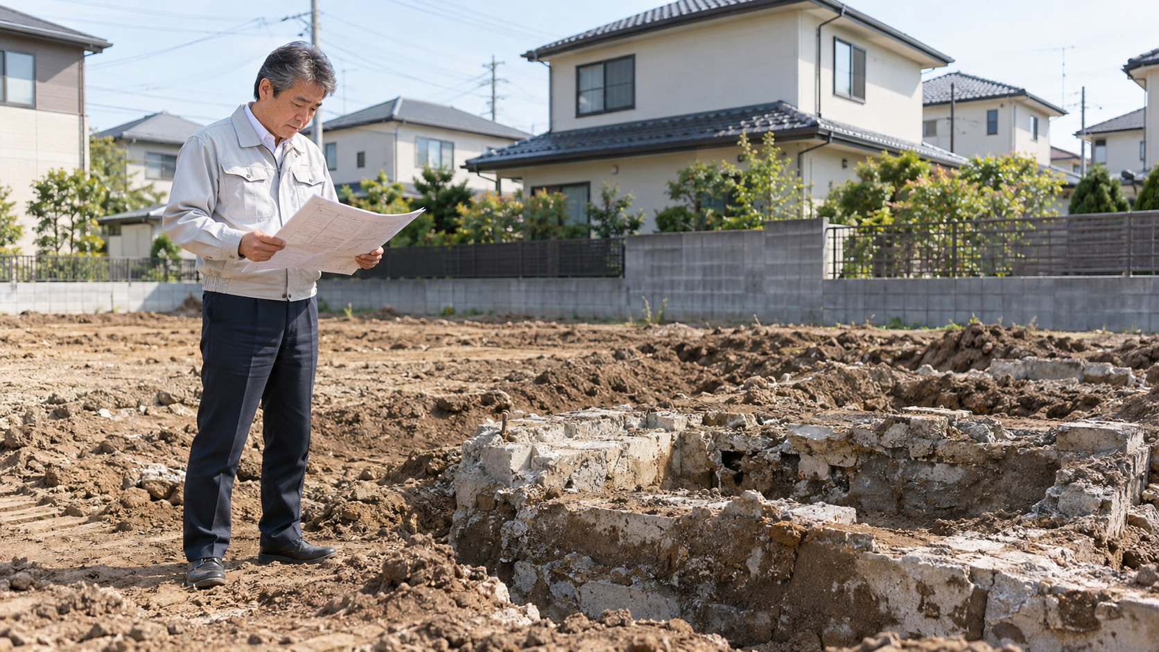 土地売却後に地中埋設物が見つかったら？撤去費用・売主の責任・契約前の確認点を解説の画像