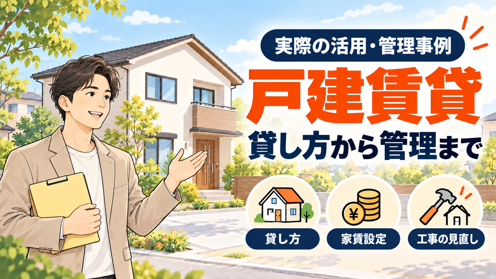 戸建賃貸の活用・管理事例｜住まなくなった家の貸し方・家賃・工事を考えるの画像