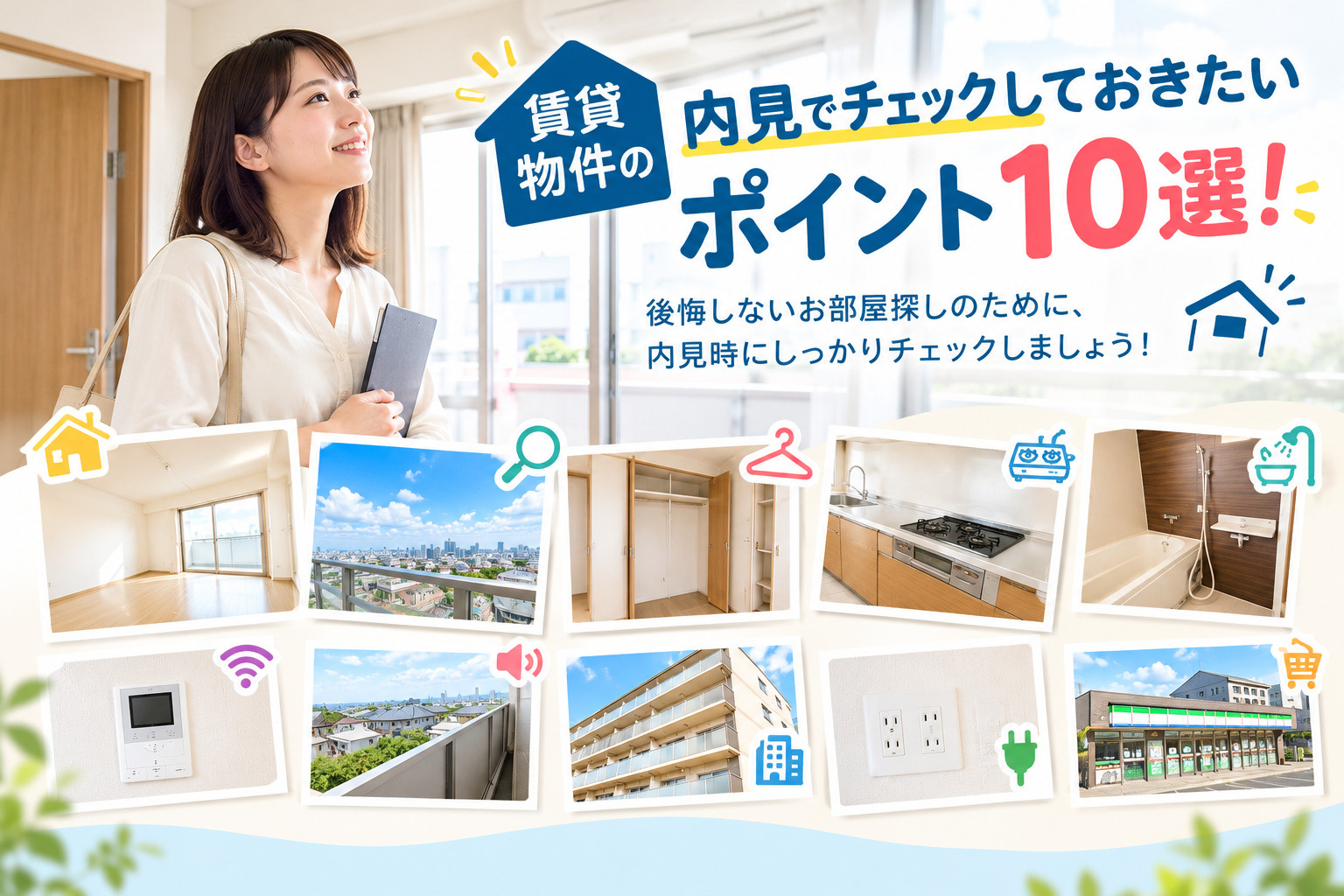 お部屋探しのお役立ち情報④の画像