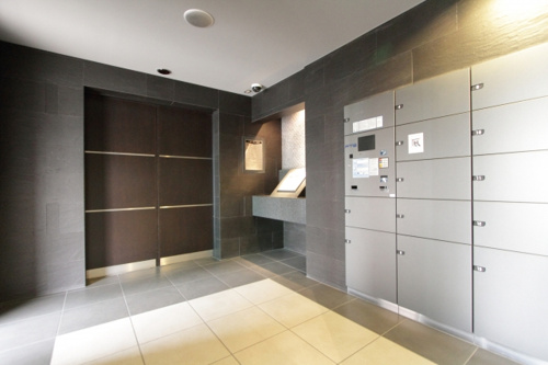 マンションのエントランス