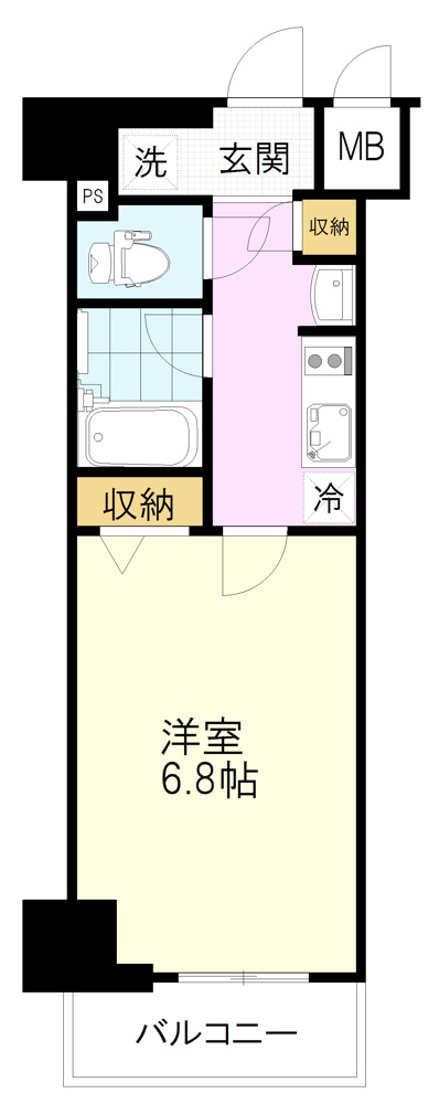 303号室間取り