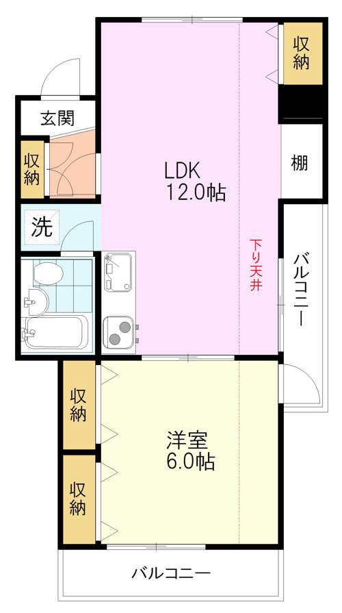401間取り