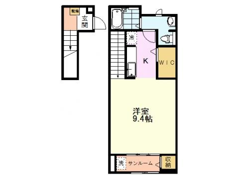 アライブ国立間取り