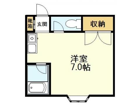 ひらきだハイツ間取り
